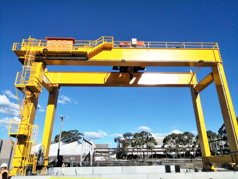 越南客戶，QDU32t起重機